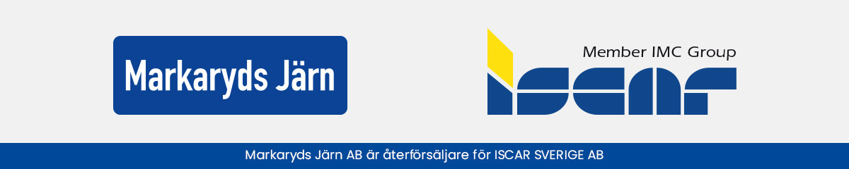 Markaryds Järn är återförsäljare för ISCAR SVERIGE AB